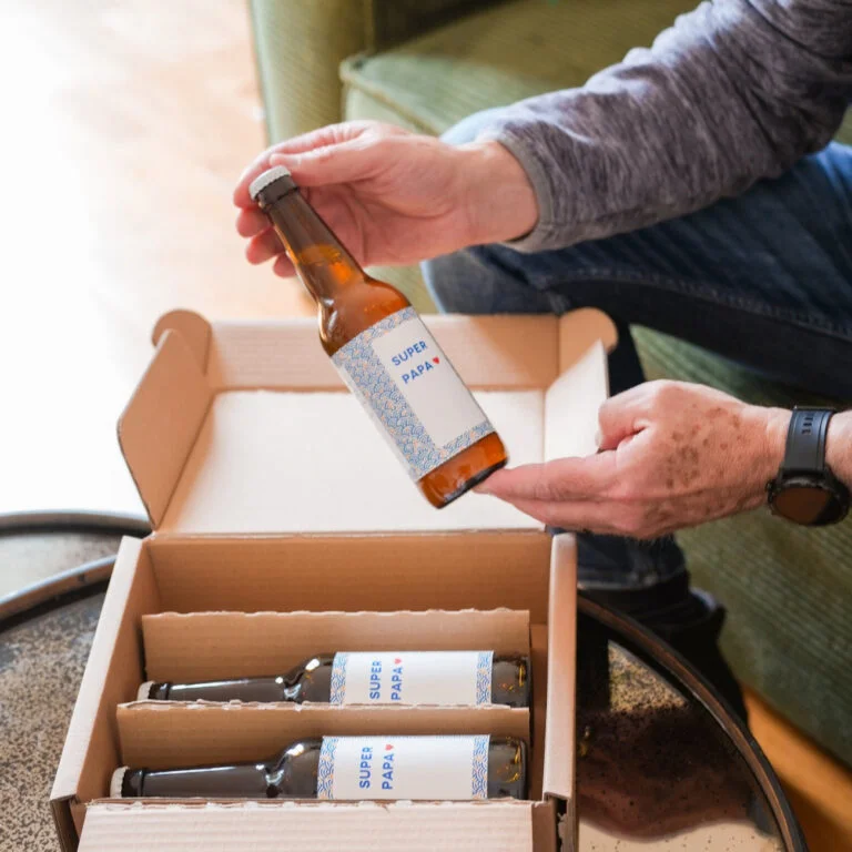 bière personnalisée cadeau à offrir
