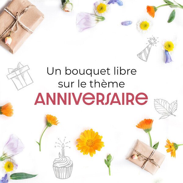 Cadeau floral sur-mesure