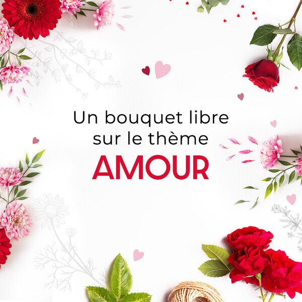 Cadeau romantique et passionné